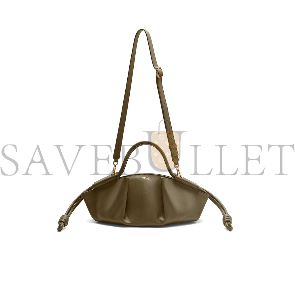 LOEWE SMALL PASEO BAG IN SHINY NAPPA CALFSKIN A709P48X02 (35*21*11.5cm)